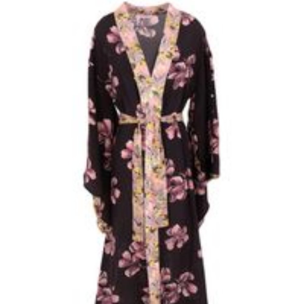 ANJUNA SILK LONG Kimono